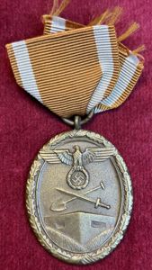 3rd Reich Deutsches Schutzwall-Ehrenzeichen