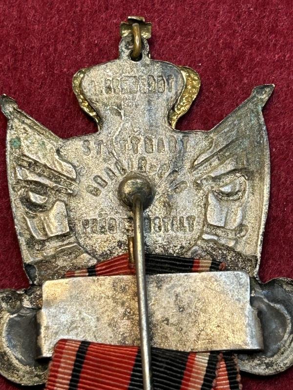Kaiserreich Mitgliedsabzeichen Württembergischer Kriegerbund für 25 Jahre — image 4
