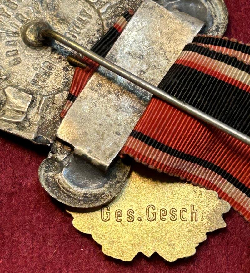 Kaiserreich Mitgliedsabzeichen Württembergischer Kriegerbund für 25 Jahre — image 5