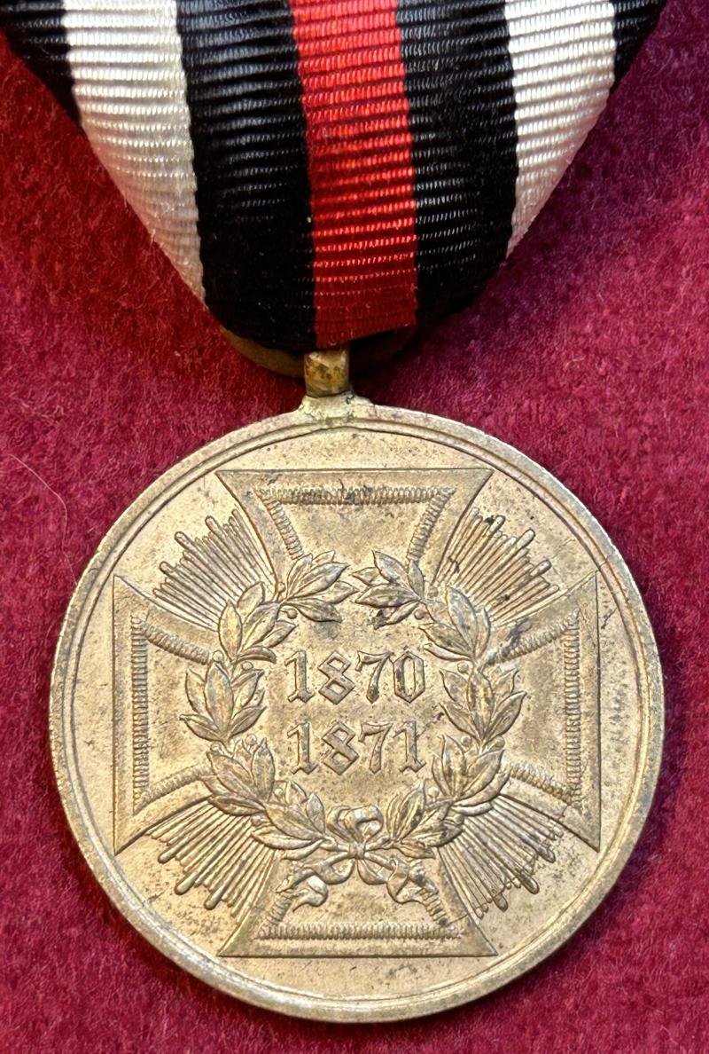 Preussen Kriegsdenkmünze für Kämpfer 1870/1871 — image 3