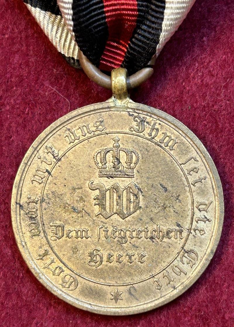 Preussen Kriegsdenkmünze für Kämpfer 1870/1871 — image 4