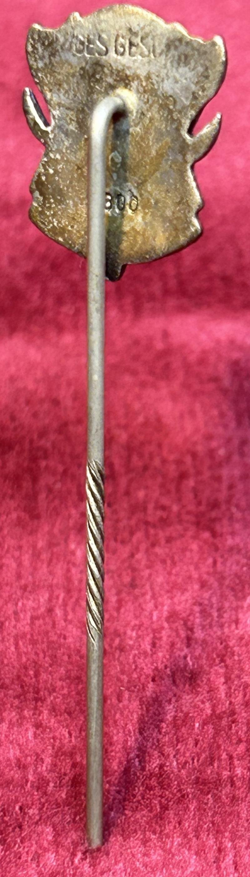 3rd Reich RDJ Mitgliedsabzeichen (Silber 800) — image 2