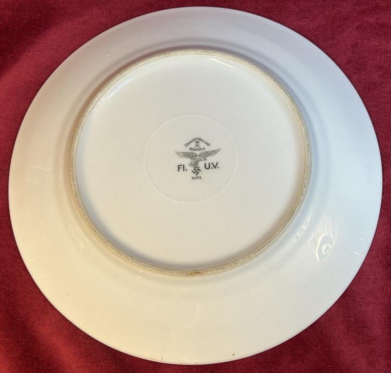 3rd Reich Luftwaffe Kantinen Teller (Johann Haviland) — image 2
