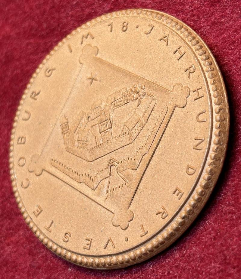 Deutsche Reich Porzellanmedaillen Heimatfest Coburg 1924 — image 3