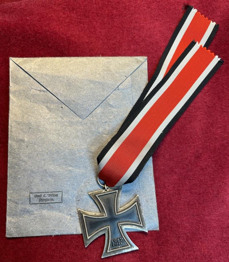 3rd Reich Eisernes Kreuz 2. Klasse 1939 mit Tüte (Ernst L. Müller) — image 2