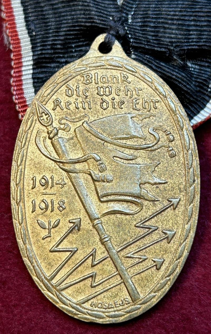 Deutsche Reich Einzelspange Kyffhäuser-Denkmünze für 1914/18 — image 3