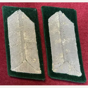 3rd Reich Kragenspiegel für einen Offizier der RAD-Verwaltung