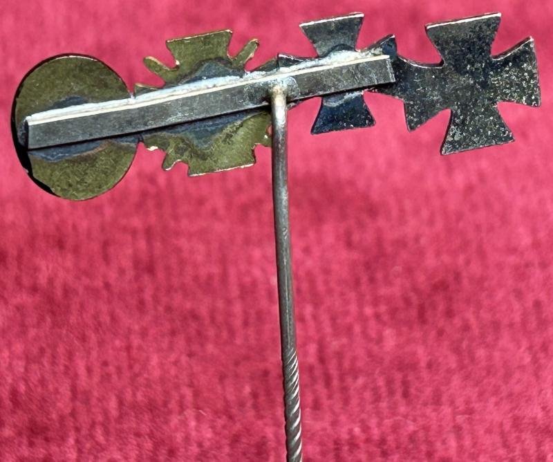 3rd Reich Miniaturspange Weltkrieg 1. Veteran mit 4 auszeichnungen — image 4