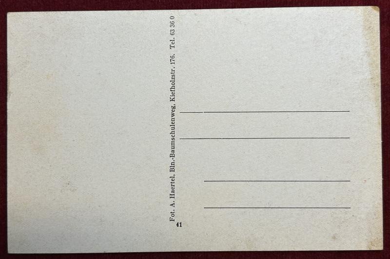 3rd Reich Postkarte Heim der Stadt Berlin Kleinbeeren bei Grossbeeren — image 2