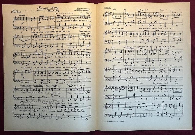 Nederland Bevrijdingsmuziek 1945 'Tommy Song' — image 2