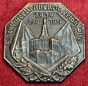 3rd Reich 5. Deutscher Reichskriegertag Kassel 1934