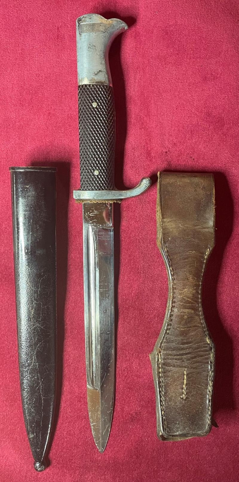 3rd Reich Wehrmacht K98 kurzes Ausgeh/Paraden Bajonett — image 2