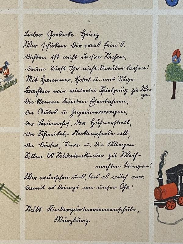 3rd Reich Poster Reichsschule der Reichsarbeitsdienstes Finowfurt — image 3