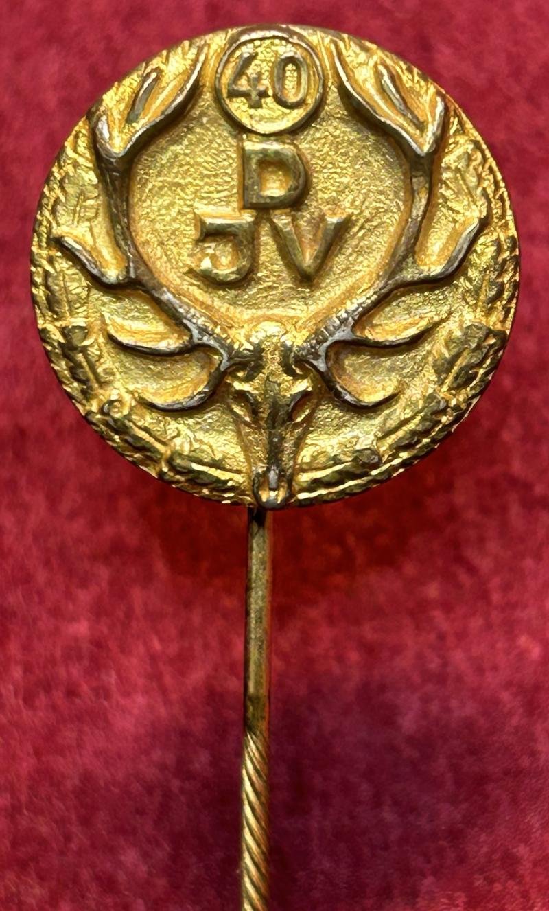 BRD DJV Goldene Ehrennadel 40 Jahre — image 3