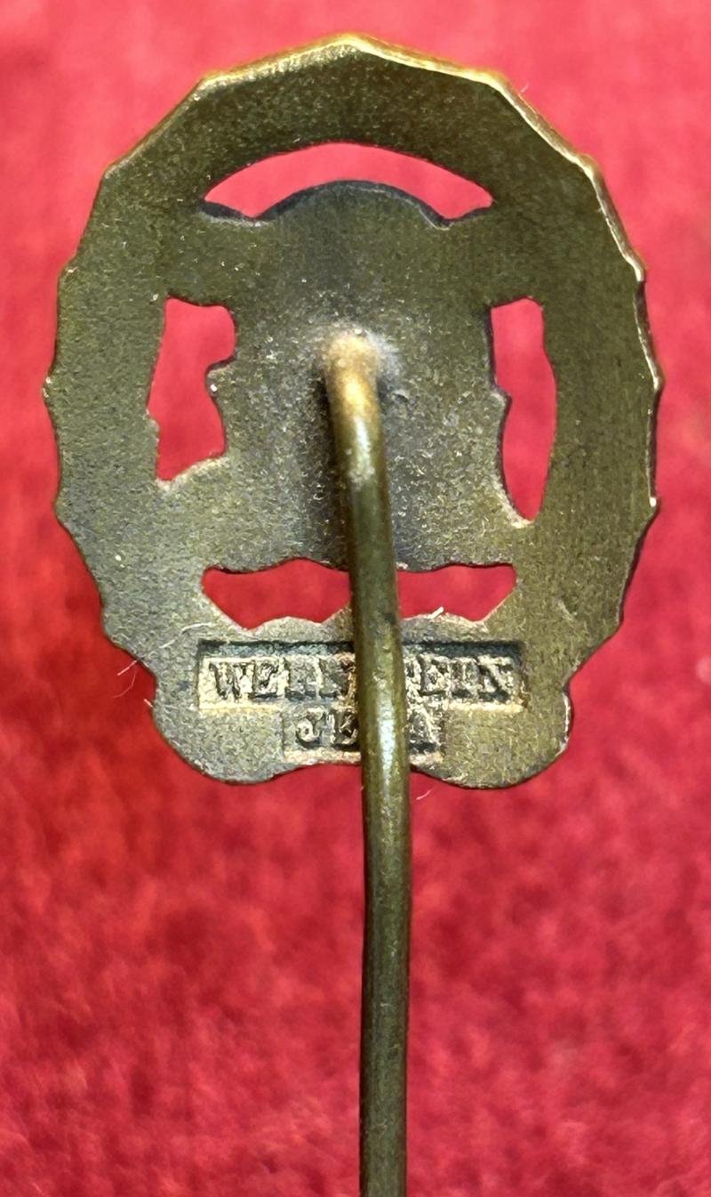 3rd Reich DRL Sportabzeichen Bronze Miniatur — image 4