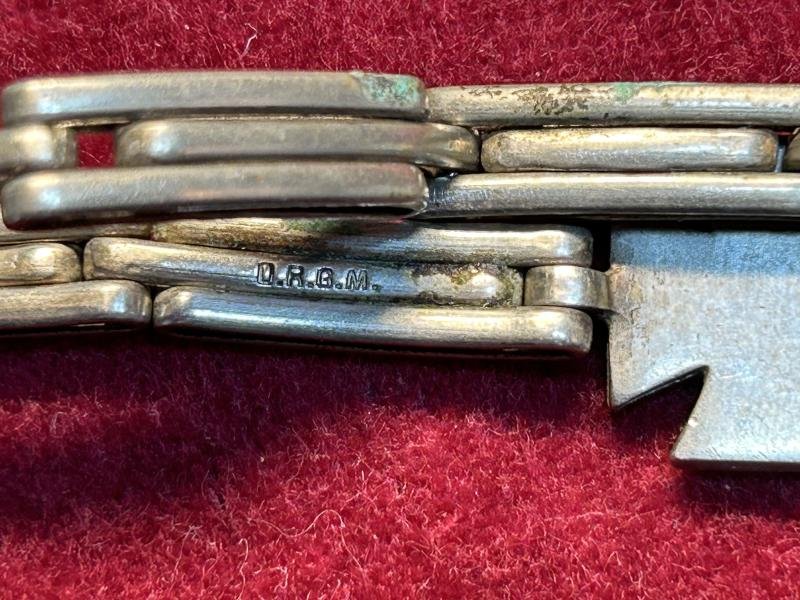 Kaiserreich Patriotisches Armband mit Eisernes Kreuz 1914-1915 — image 4