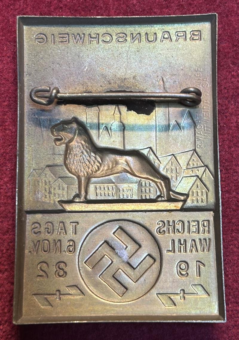 3rd Reich Reichstagswahl 6. November 1932 Braunschweig — image 2