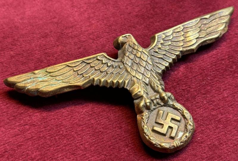 3rd Reich Kriegsmarine Afrikakorps großer Adler für den weißen Tropenhelm — image 2