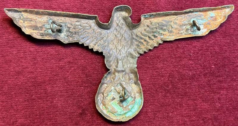 3rd Reich Kriegsmarine Afrikakorps großer Adler für den weißen Tropenhelm — image 3