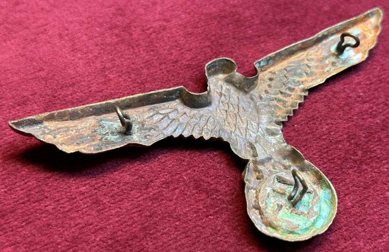 3rd Reich Kriegsmarine Afrikakorps großer Adler für den weißen Tropenhelm — image 4