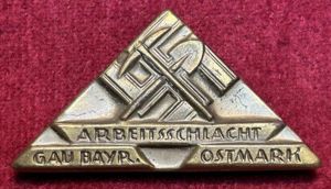 3rd Reich Arbeitsschlacht Gau Bayern Ostmark