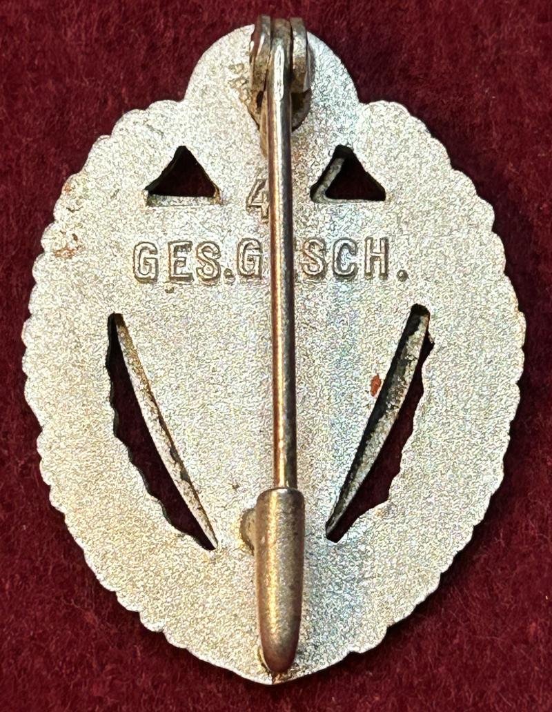 3rd Reich NSRKB Silberne Ehrennadel für 25 jährige Mitgliedschaft — image 3