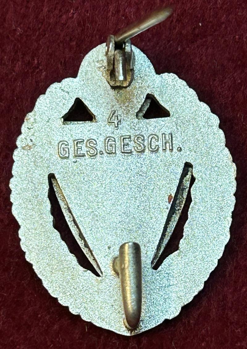 3rd Reich NSRKB Silberne Ehrennadel für 25 jährige Mitgliedschaft — image 4