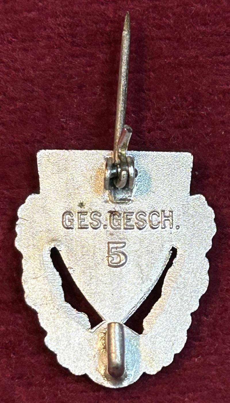 3rd Reich NSRKB Goldene Ehrennadel für 40 jährige Mitgliedschaft — image 4