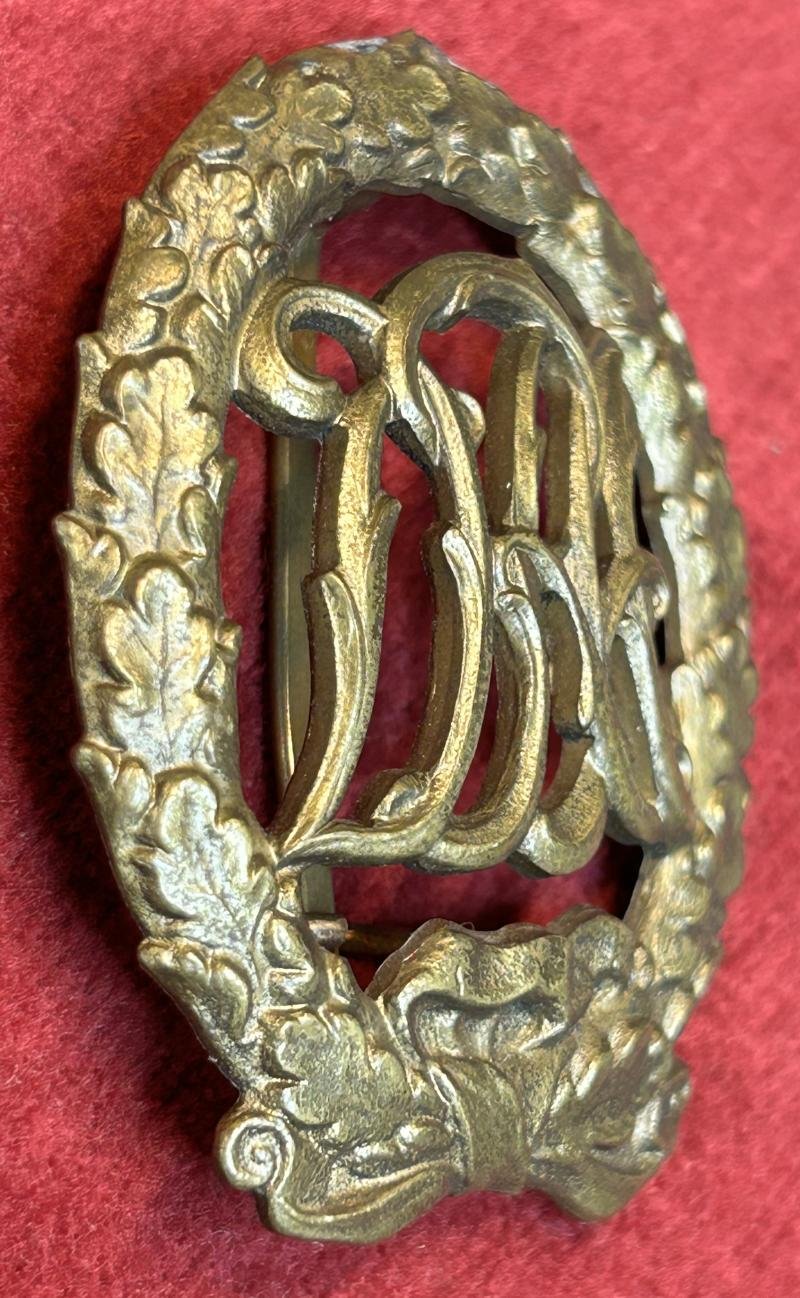 Deutsche Reich DRA Sportabzeichen Bronze (1913-1934) L. Chr. Lauer — image 4