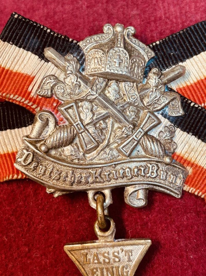 Kaiserreich Deutscher Kriegerbund abzeichen — image 5