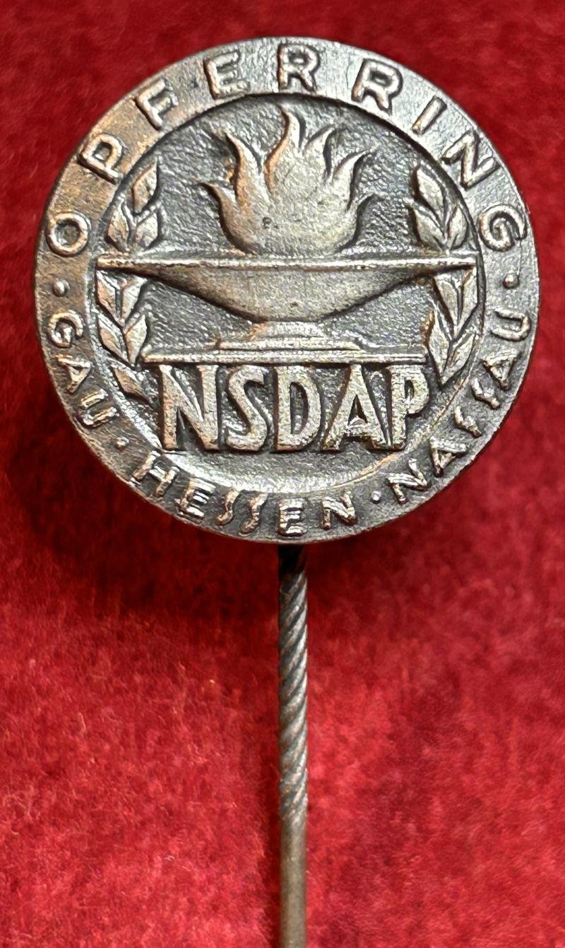 3rd Reich Freiheitsbund Opferring der NSDAP Gau Hessen Nassau — image 3