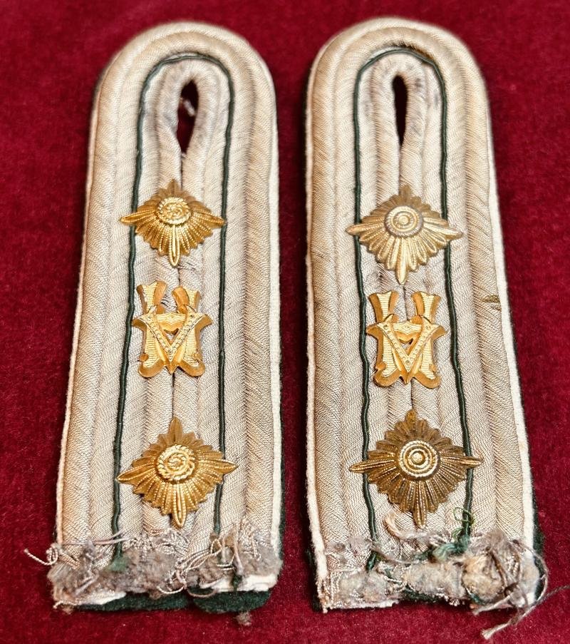 3rd Reich Wehrmacht Schulterklappen ein Hauptzahlmeister der Heeresverwaltung — image 3
