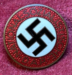 3rd Reich NSDAP Parteiabzeichen Fritz Zimmermann