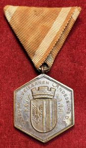 Österreich-Ungarn Krieger- und Veteranen Landesbundes für Ober-Österreich 'Für treue Mitarbeit'