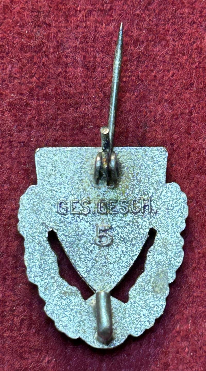 3rd Reich NSRKB Goldene Ehrennadel für 40 jährige Mitgliedschaft — image 2