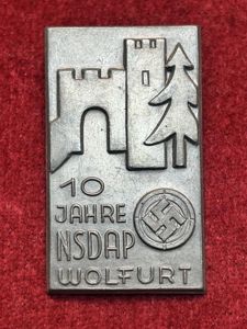 3rd Reich NSDAP 10. Jahre Wolfurt