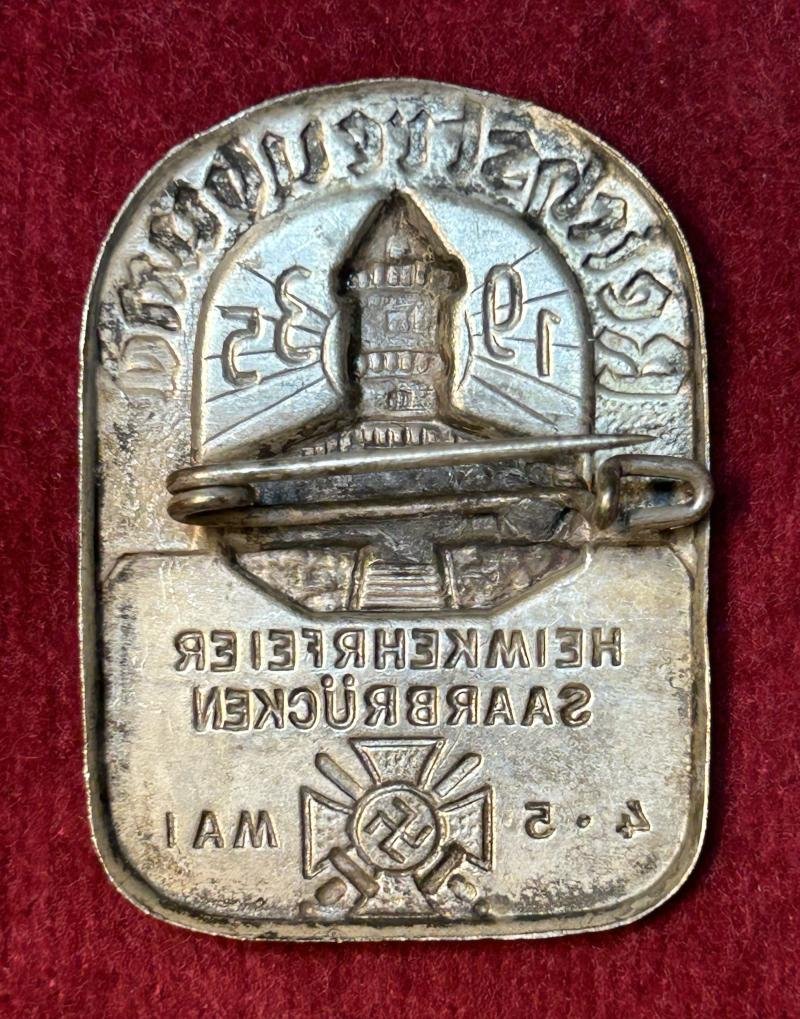 3rd Reich Reichstreubund Heimkehrfeier Saarbrücken 1935 — image 2