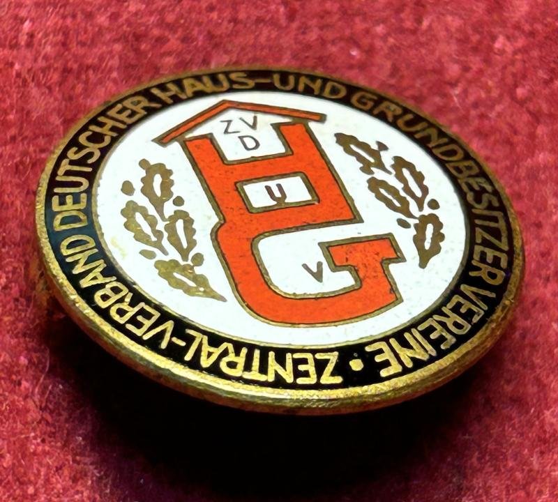 3rd Reich ZVDHuGV Mitgliedsabzeichen — image 2