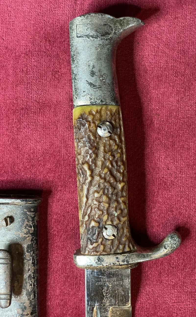 3rd Reich Polizei K98 Gewehr Bajonett (E. Pack & Söhne) — image 2