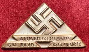 3rd Reich Arbeitsschlacht Gau Bayern Ostmark