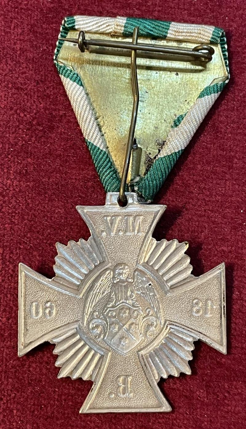 Kaiserreich Militärverein abzeichen Bischofswerda 1860 — image 3