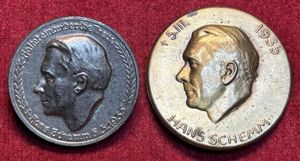 3rd Reich Haltet einander die Treue Hans Schemm 1935