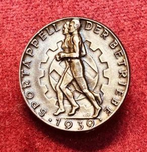 3rd Reich DAF Sportappell der Betriebe 1939