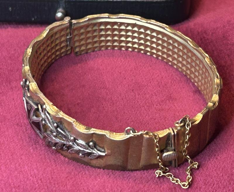 Kaiserreich WWI einem patriotisches Grabenkunst Armband — image 3