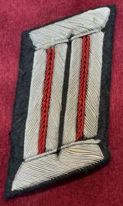3rd Reich Einzelner Kragenspiegel für Offiziere der Artillerie