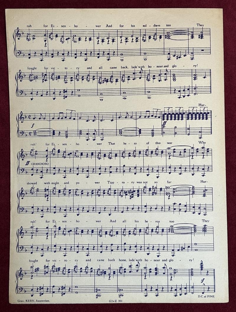 Nederland Bevrijdingsmuziek General Eisenhower march — image 3