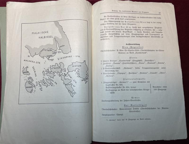 3rd Reich Kriegsministerium handbuch fremde Marinen Britisch-Malaia (Singapore) — image 4