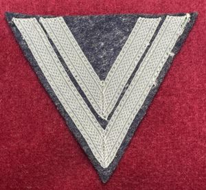 3rd Reich Luftwaffe Armwinkel obergefreiter