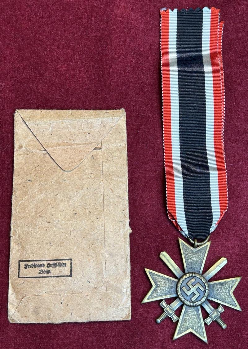 3rd Reich KVK mit Schwertern 2. Klasse, 1939 mit Tüte — image 2