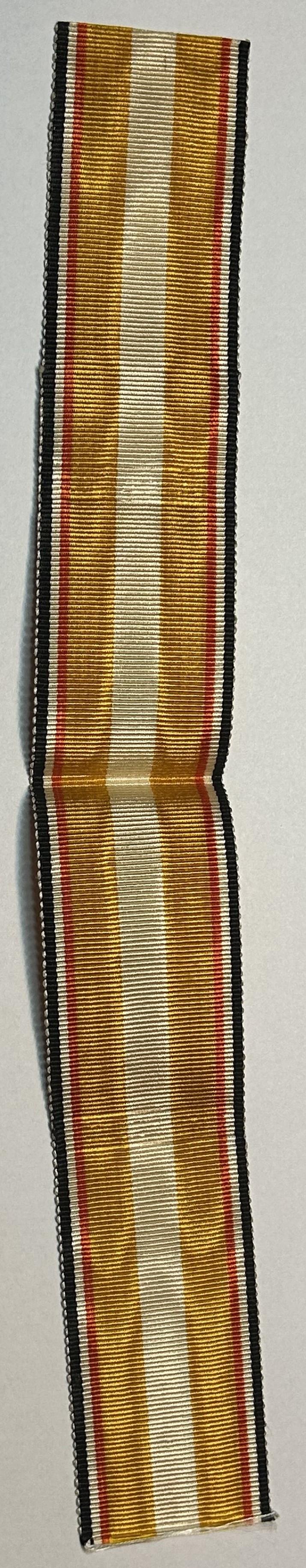 Deutsche Reich Orginal Ordensband Medaille für Oberschlesien des Freikorps Oberland (23 cm) — image 2